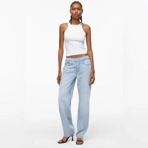 Good American Light Blue High Rise Jeans